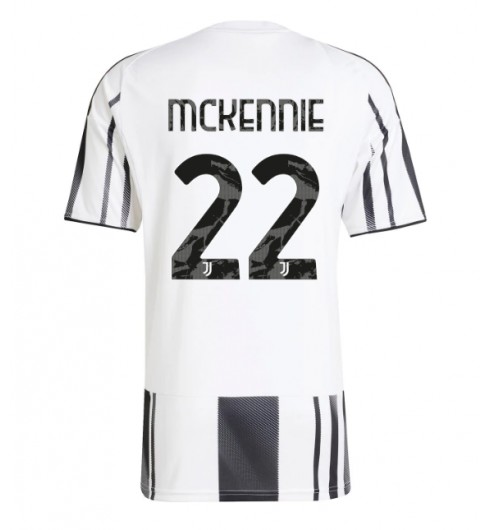 Juventus Weston McKennie #22 Hjemmedrakt 2025-26 Korte ermer Juventus Weston McKennie #22 Hjemmedrakt 2025-26 Korte ermer